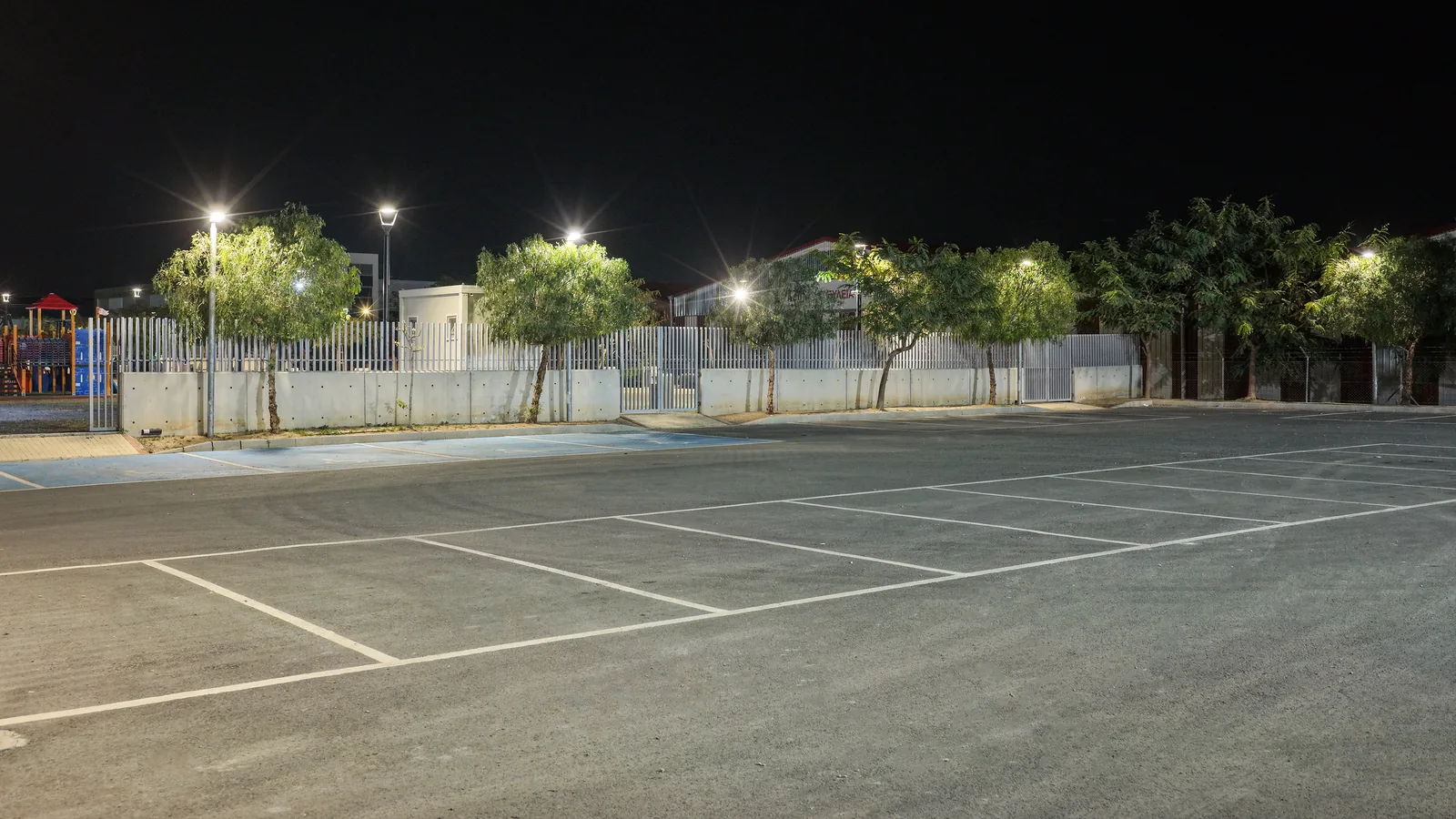 Aradippou Park lighting installation — project photo 5