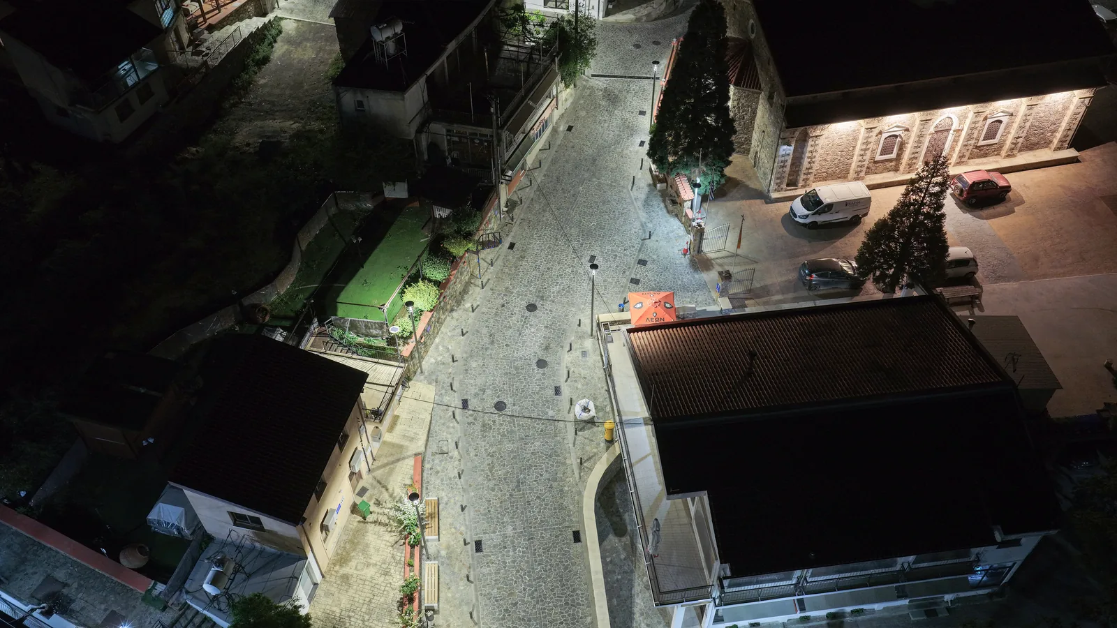 Farmakas Traditional Core lighting installation — project photo 3