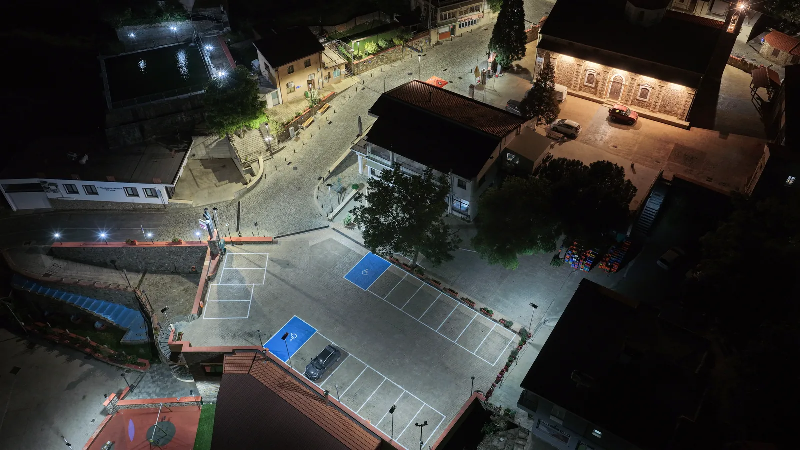 Farmakas Traditional Core lighting installation — project photo 14