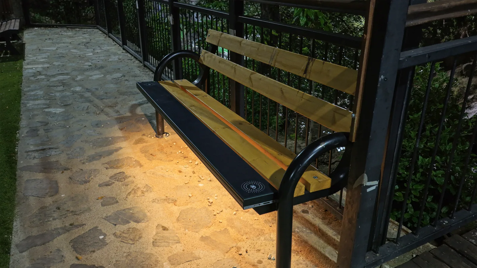Kakopetria Smart Park lighting installation — project photo 8